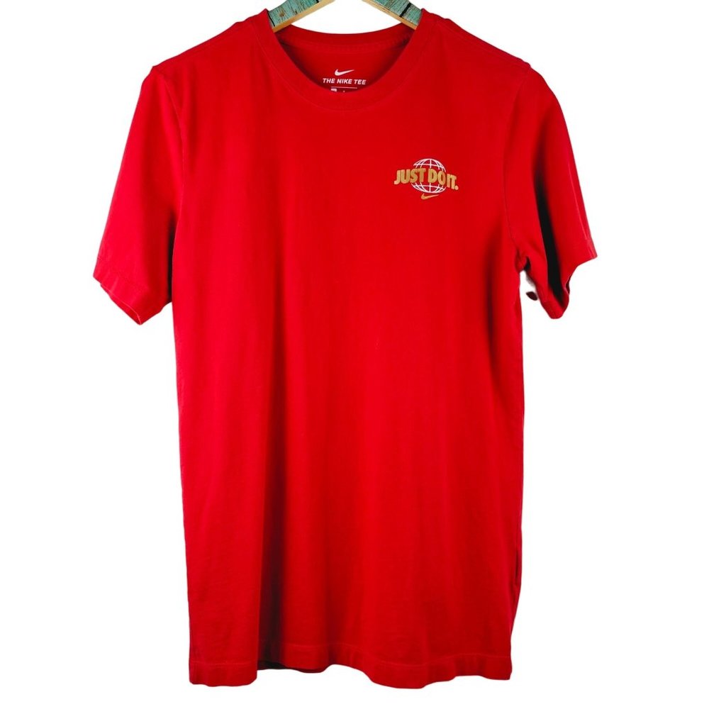 The Nike Tee Nike 2020 Olympic Red Two Sided T-Shirt, Sz S